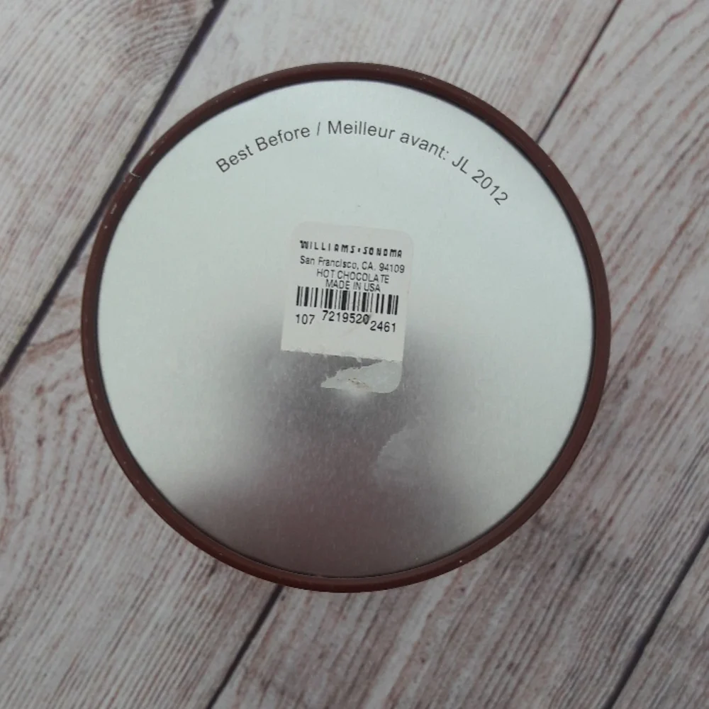 Williams-Sonoma Hot Chocolate tin